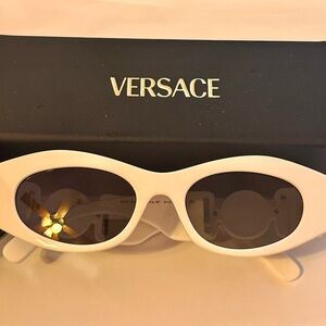 Versace Cream Sunglasses